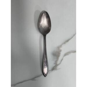 Vintage Wm Rogers Mfg Co AA Silverplate Spoon - 6"